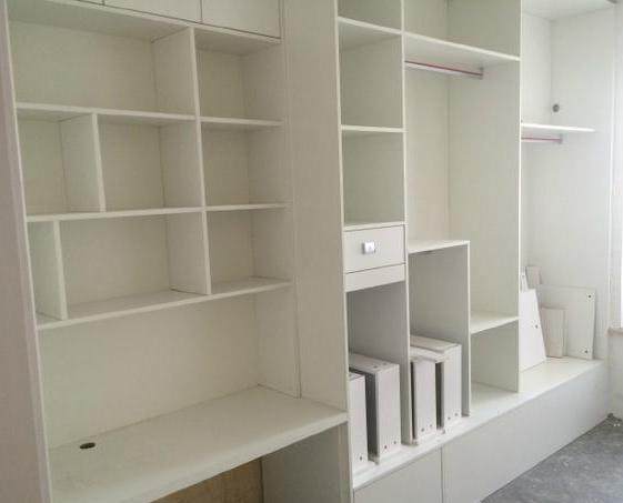 新房柜子全部用免漆板现场打的,晒晒…