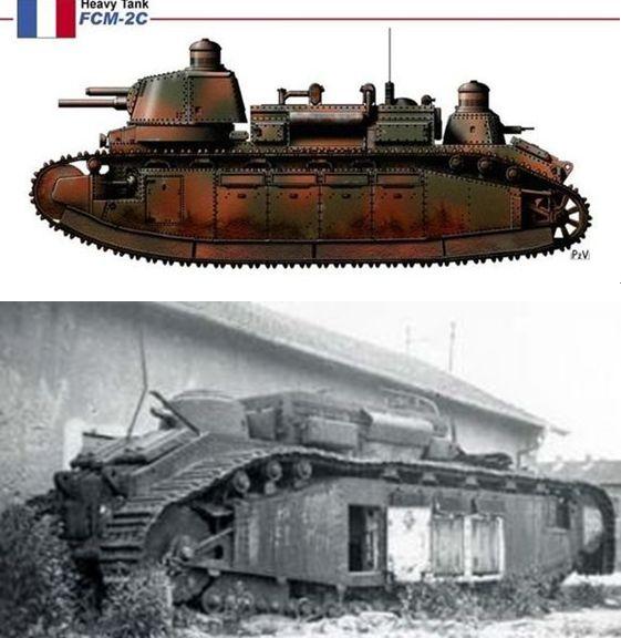 “圣沙蒙”重型坦克 坦克里的真豪杰