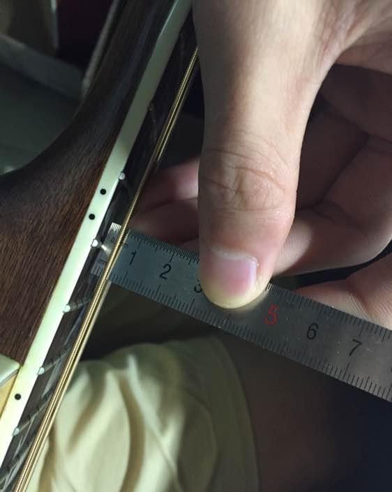 吉他弦距自由控制教程