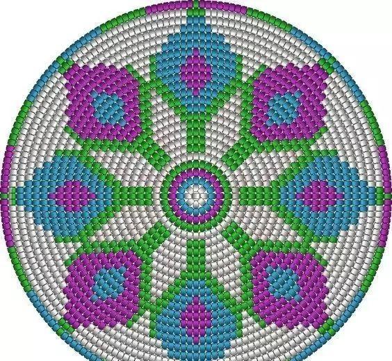 「钩针包」漂亮的间色水桶包,钩出不一样的风