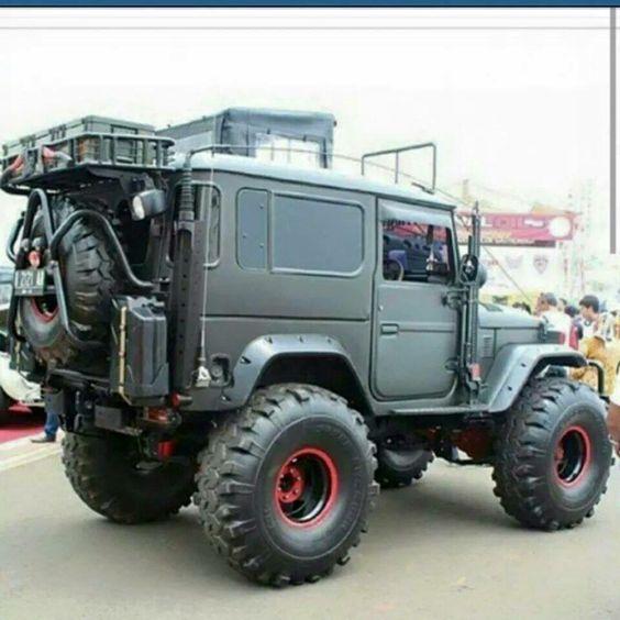 丰田FJ40真心越野,越野车的经典,老车也能改装出青春活力