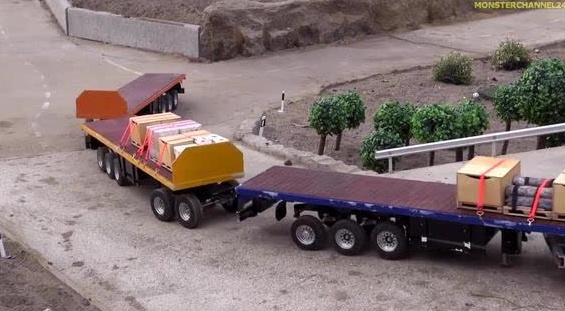 RC卡车 美国卡车 你没见过的公路列车