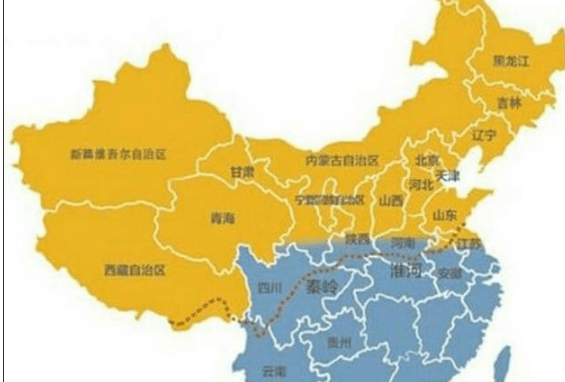 为什么以南北划分南方人北方人,而不是东西方人