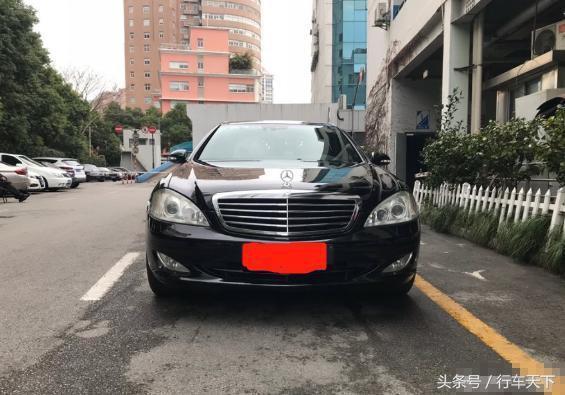 23万买10年车龄, 18万公里二手奔驰S500L, 结局往往不会太好!