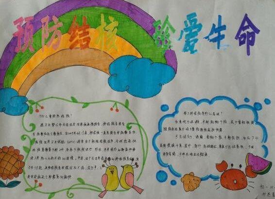 防治结核病手抄报图片|结核病|科赫|肺结核_新浪新闻