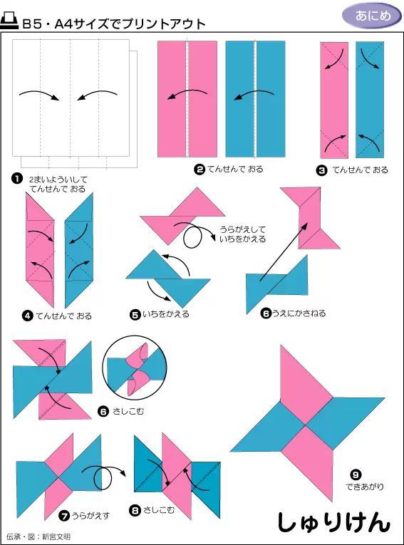 日本儿童折纸大全,再不收藏就没了!