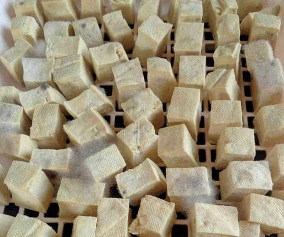 发霉的豆腐还能吃吗湖南阿姨却卖出好价格