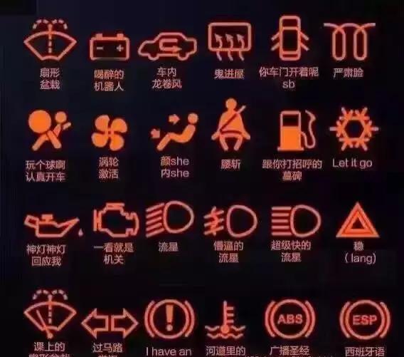 奔驰仪表盘上的小知识