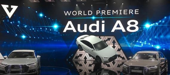 NVIDIA 携手奥迪，全球首款自动驾驶车型 A8 正式亮相