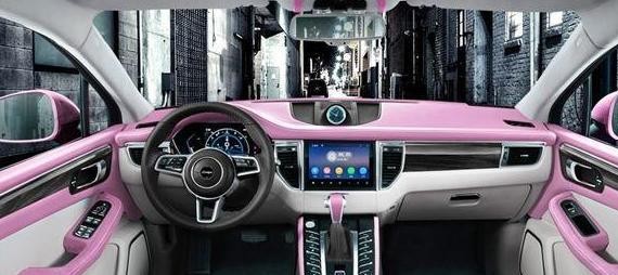众泰SR9粉嫩内饰开售，闪爆各路媒体眼球
