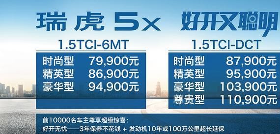 首提证言，买瑞虎5x都是因为它好开又聪明！