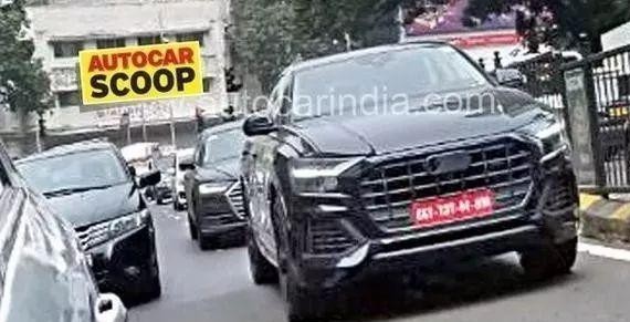 奥迪首款轿跑SUV曝光，溜背造型，宝马X6坐不住了