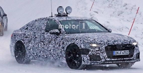 全新一代奥迪A6外洋测试谍照