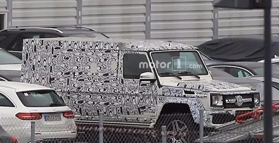 全新奔驰G级长轴距版谍照曝光