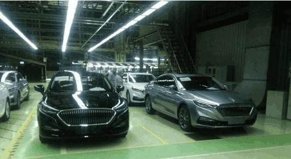 实拍大量红旗H5, 一汽工厂正批量生产，16万起售果断放弃奥迪A4L