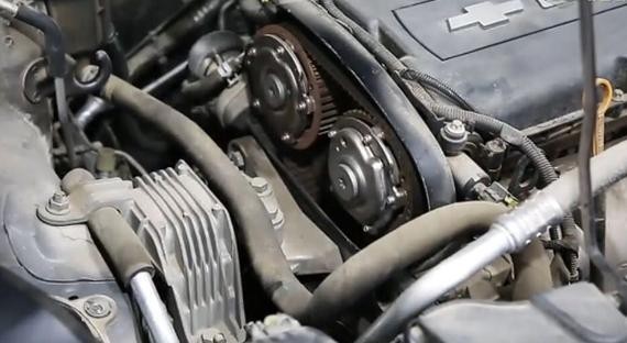 科鲁兹1.6正时对正方法