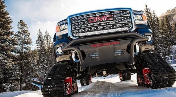GMC推履带版SIERRA车型 性能豪华相结合