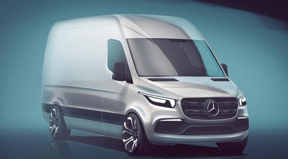 明年上半年正式亮相新一代奔驰Sprinter预览图发布
