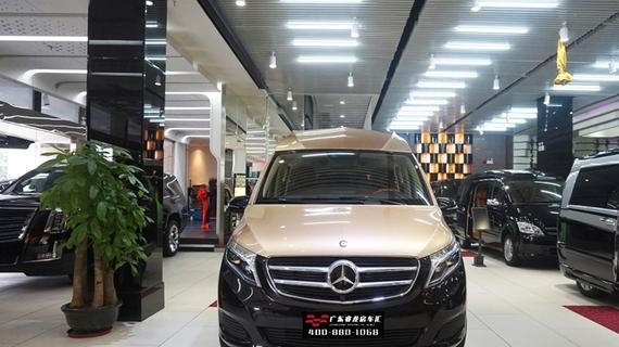 2017奔驰V级图片价格大全，奔驰V260L豪华商务房车