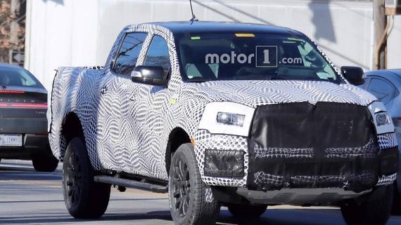 有诚意的回归 福特Ranger FX4路试谍照曝光