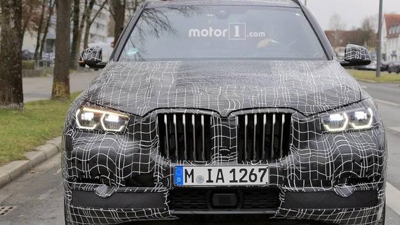 全新一代2019款宝马X5谍照曝光，外形更具有侵略性