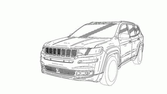 从08款指挥官停产后，终于等到新一代大指挥官了，似乎某车撞脸了