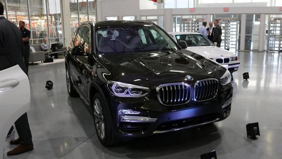 德国宝马汽车首款全电动SUV宝马ix3将于2019年上市