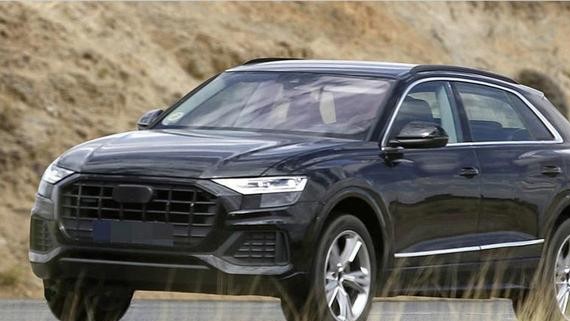 明显数字不够用，捕获奥迪Q8轻度伪装，RS版有望达600匹