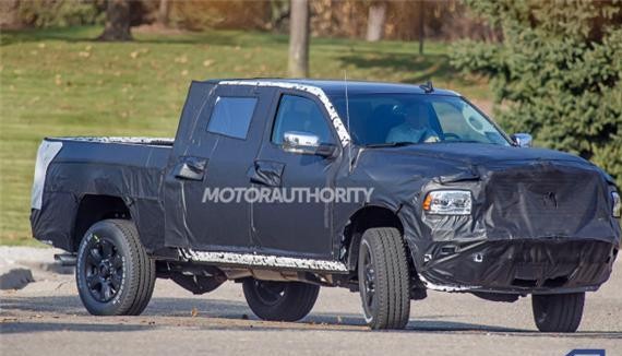 2020款Ram皮卡谍照曝出 大尺寸车身更受欢迎