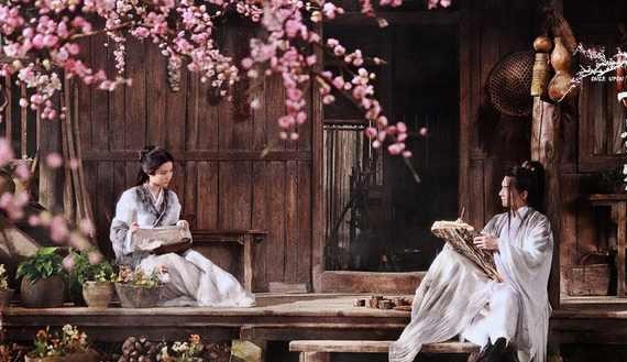 三生三世十里桃花 一车两人奔赴天涯