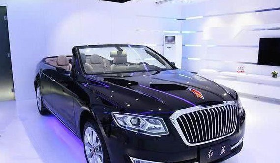 红旗H7新车发布，而且是国内首款四门敞篷车，但愿这次能够量产吧