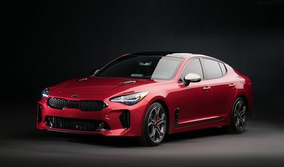 起亚Stinger！掀背跑车！科技感实足！2017下半年上市