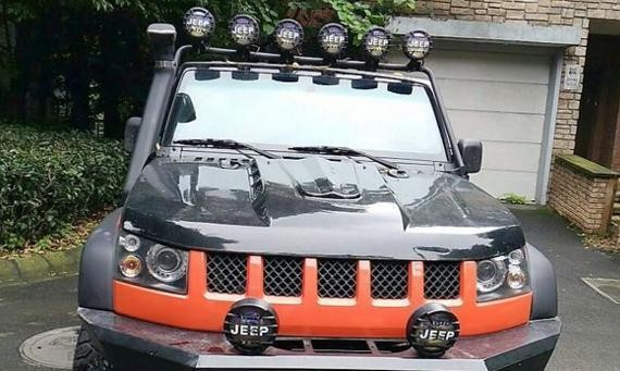 15万买北京BJ40越野型SUV：颠末车主两天改装后，家人都认不出了