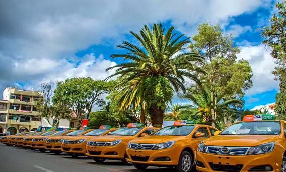 比亚迪e5出租车南美运营 厄瓜多尔迈进绿色春天