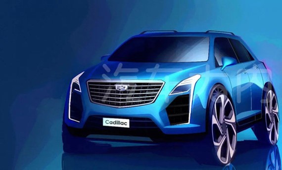 凯迪拉克XT4设计草图 有望第三季度上市