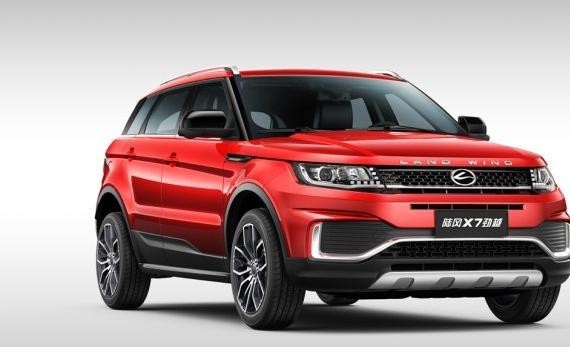 首推1.5T+8AT 陆风X7劲越 像不像路虎 模仿技术越来越强