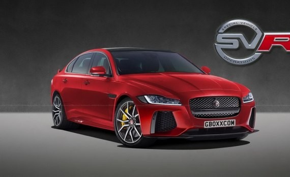 或达575马力 捷豹XF SVR假想图曝光