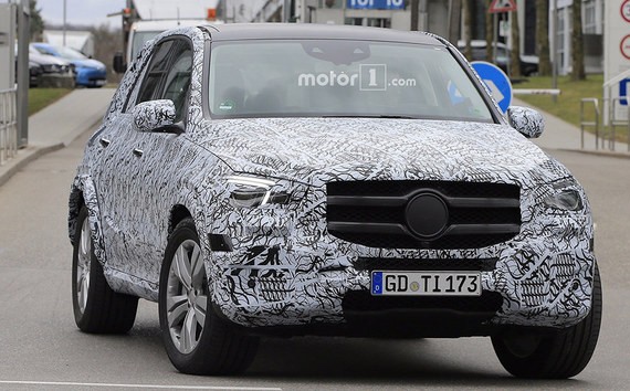 奔驰全新GLE谍照曝光 预计明年正式亮相