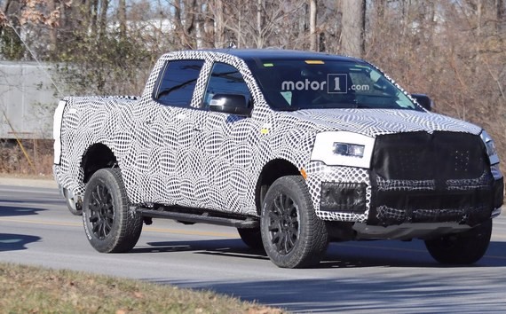新款福特Ranger FX4谍照 或将推小型皮卡