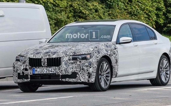 宝马新一代7系谍照曝光 明年3月开始生产
