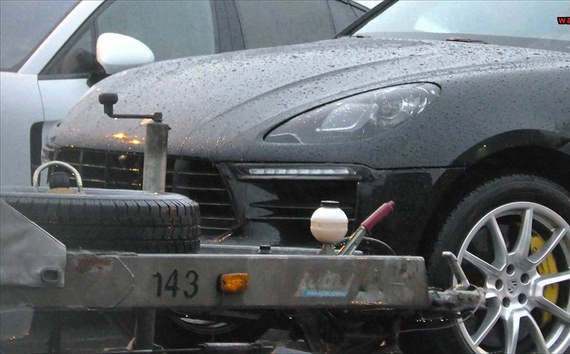 保时捷全新Macan谍照 有望亮相北美车展