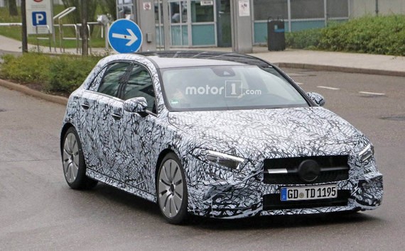 奔驰新AMG A35最新谍照 或巴黎车展亮相