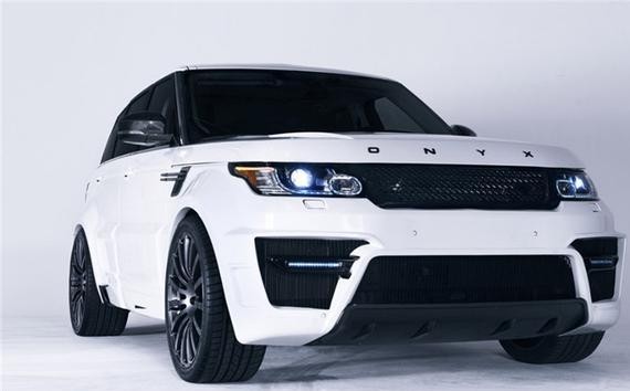 2014款路虎揽胜运动改装ONYX外观包围