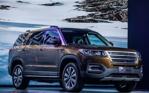 车有5米长，外观如同路虎一样霸气，果断放弃哈弗H9