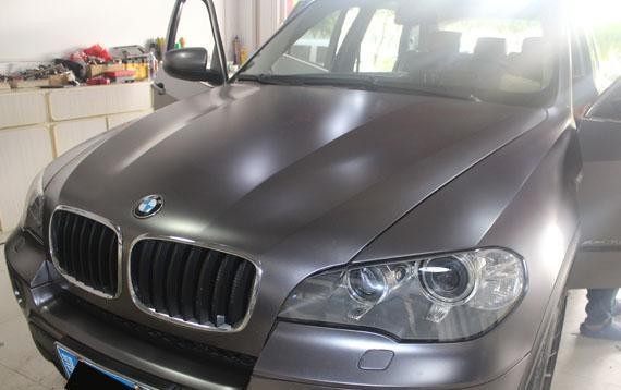 宝马X5升级德国曼斯特三分频 武汉来福汽车音响改装