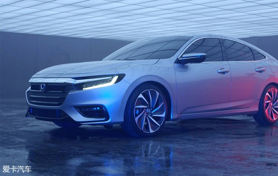 本田全新Insight原型车预告图 焕然一新