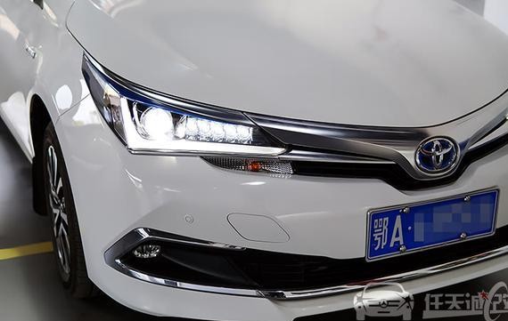 「武汉改灯」卡罗拉双擎原车大灯改装任天诚钻石版 卡罗拉专用套件