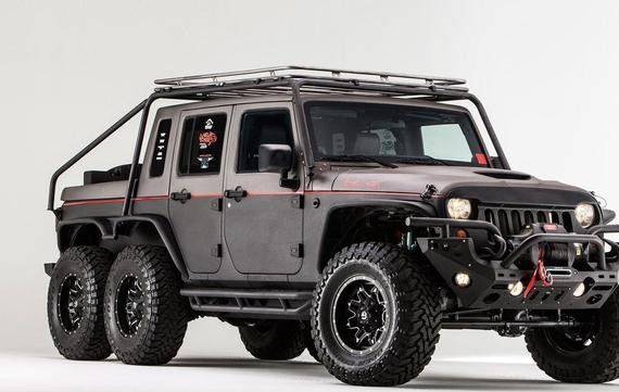 6轮牧马人都得下跪，越野车和这些车相比差太远，原因是这件装备