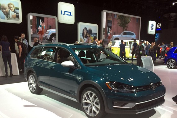 洛杉矶车展：新款高尔夫Alltrack亮相