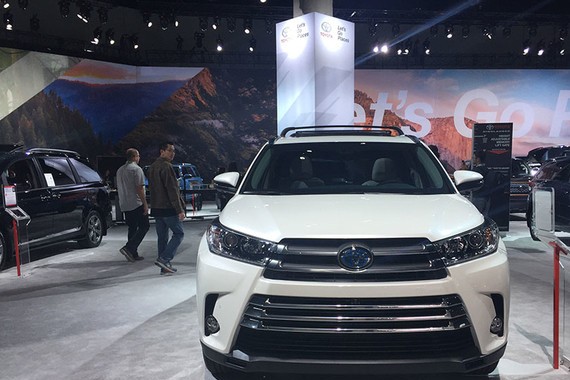 洛杉矶车展 丰田汉兰达混动限量版发布
